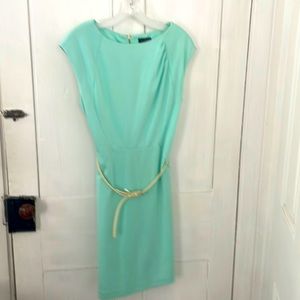 “The Limited” Teal dress with belt